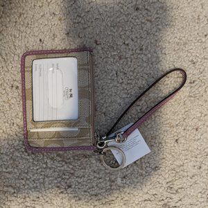 Coach Card/License Holder